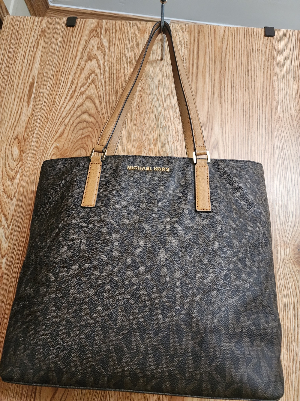 Michael Kors Brown Signature Purse